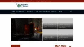 What Dauntlessjaunter.com website looked like in 2016 (7 years ago)
