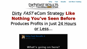 What Dirtyfastresults.com website looked like in 2016 (7 years ago)