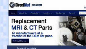 What Directmedparts.com website looked like in 2016 (7 years ago)
