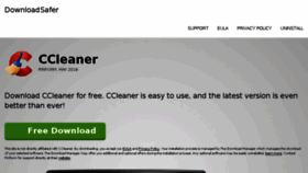 What Downloadsafer.com website looked like in 2016 (7 years ago)