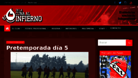 What Delacunaalinfierno.com.ar website looked like in 2016 (7 years ago)