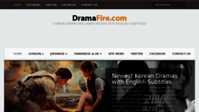 What Dramafire.com website looked like in 2016 (7 years ago)