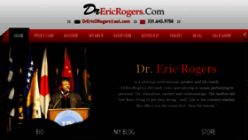 What Drericrogers.com website looked like in 2016 (7 years ago)