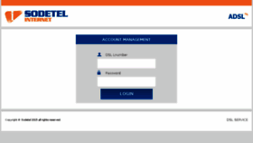What Dslinfo.sodetel.net.lb website looked like in 2016 (7 years ago)