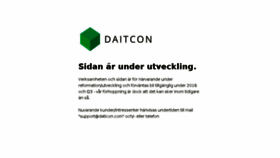 What Daitcon.com website looked like in 2016 (7 years ago)