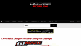What Dodgeforum.com website looked like in 2016 (7 years ago)