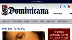 What Dominicanablog.com website looked like in 2016 (7 years ago)