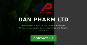 What Danpharm.co.il website looked like in 2016 (7 years ago)