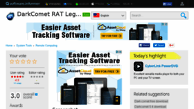 What Darkcomet-rat-legacy.software.informer.com website looked like in 2016 (7 years ago)