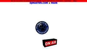 What Djmaster.com website looked like in 2016 (7 years ago)