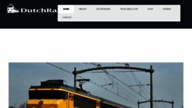 What Dutchrail.eu website looked like in 2016 (7 years ago)