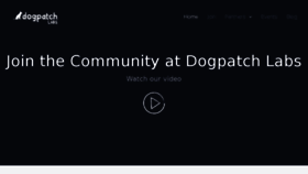 What Dogpatchlabs.com website looked like in 2016 (7 years ago)