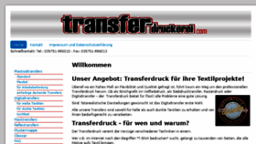 What Druckdienst.eu website looked like in 2016 (7 years ago)