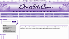 What Dinibil.com website looked like in 2016 (7 years ago)