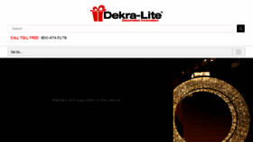 What Dekra-lite.com website looked like in 2016 (7 years ago)