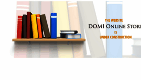 What Domionlinestore.org website looked like in 2016 (7 years ago)