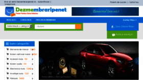 What Dezmembraripenet.ro website looked like in 2016 (7 years ago)