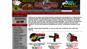 What Deltadiamond.com website looked like in 2016 (7 years ago)