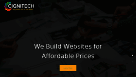 What Dev-cignitech.com website looked like in 2016 (7 years ago)