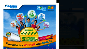 What Daikin.com.sg website looked like in 2016 (9 years ago)