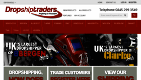 What Dropshiptraders.co.uk website looked like in 2016 (7 years ago)