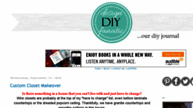 What Diydesignfanatic.com website looked like in 2016 (7 years ago)