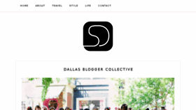 What Dallasbloggercollective.com website looked like in 2016 (7 years ago)