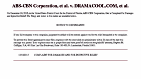 What Dramacool.com website looked like in 2016 (7 years ago)