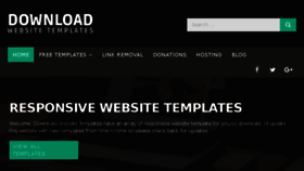 What Downloadwebsitetemplates.co.uk website looked like in 2016 (7 years ago)