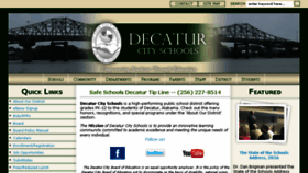 What Dcs.edu website looked like in 2016 (7 years ago)