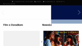 What Doradkom.pl website looked like in 2016 (7 years ago)