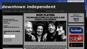 What Downtownindependent.com website looked like in 2016 (7 years ago)
