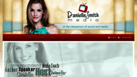 What Daniellesmithmedia.com website looked like in 2016 (7 years ago)