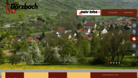 What Doerzbach.de website looked like in 2016 (7 years ago)