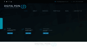 What Digitalpoin8.com website looked like in 2016 (7 years ago)