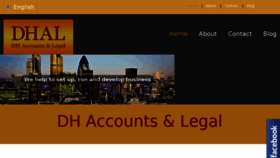 What Dhaccountslegal.com website looked like in 2016 (7 years ago)