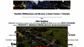 What Drolle-trainer.de website looked like in 2016 (7 years ago)