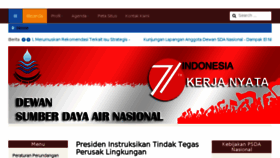 What Dsdan.go.id website looked like in 2016 (8 years ago)