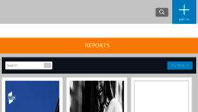 What Digitaldoughnut.report website looked like in 2016 (7 years ago)