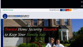 What Devconhomesecurity.com website looked like in 2016 (7 years ago)