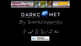 What Darkcodersc.com website looked like in 2016 (7 years ago)