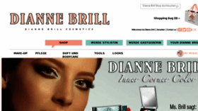 What Diannebrill.de website looked like in 2016 (7 years ago)