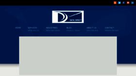 What Datadirect.ca website looked like in 2016 (7 years ago)