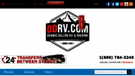What Dennisdillonrv.com website looked like in 2016 (7 years ago)