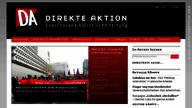 What Direkteaktion.org website looked like in 2016 (7 years ago)