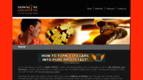 What Downlinegoldmine.com website looked like in 2016 (9 years ago)
