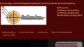 What Dvs-schaedlingsbekaempfung.de website looked like in 2016 (7 years ago)