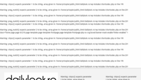 What Dailylook.ro website looked like in 2016 (7 years ago)