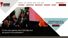 What Dk-export.dk website looked like in 2016 (7 years ago)