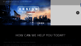 What Diseno.com.sg website looked like in 2016 (7 years ago)